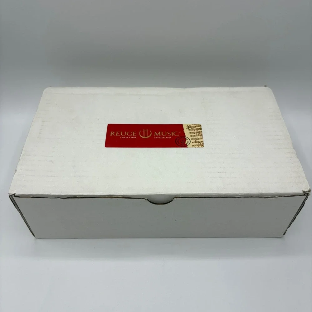 Reuge Music Swiss Octagon Inlaid Music Box Lara's Theme‎ Lara's Theme By M Jarre